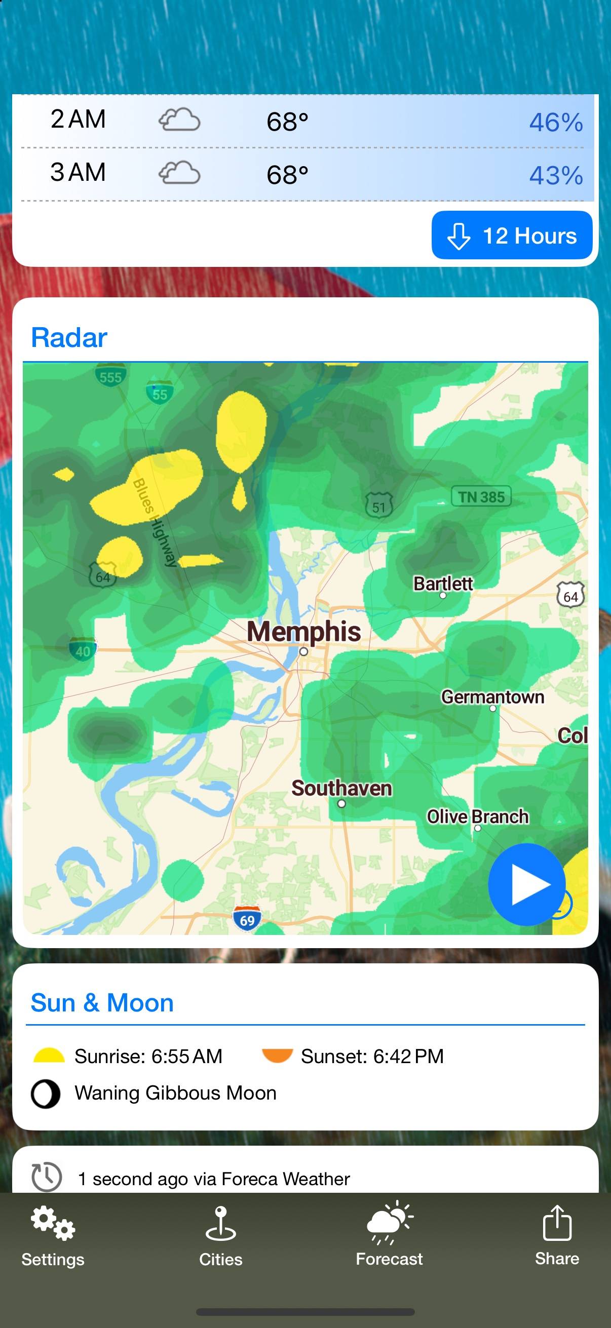 Weather Puppy: Live radar